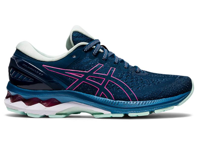 Sapatilhas Running Asics GEL-KAYANO 27 Mulher Azuis, 4781A370.946